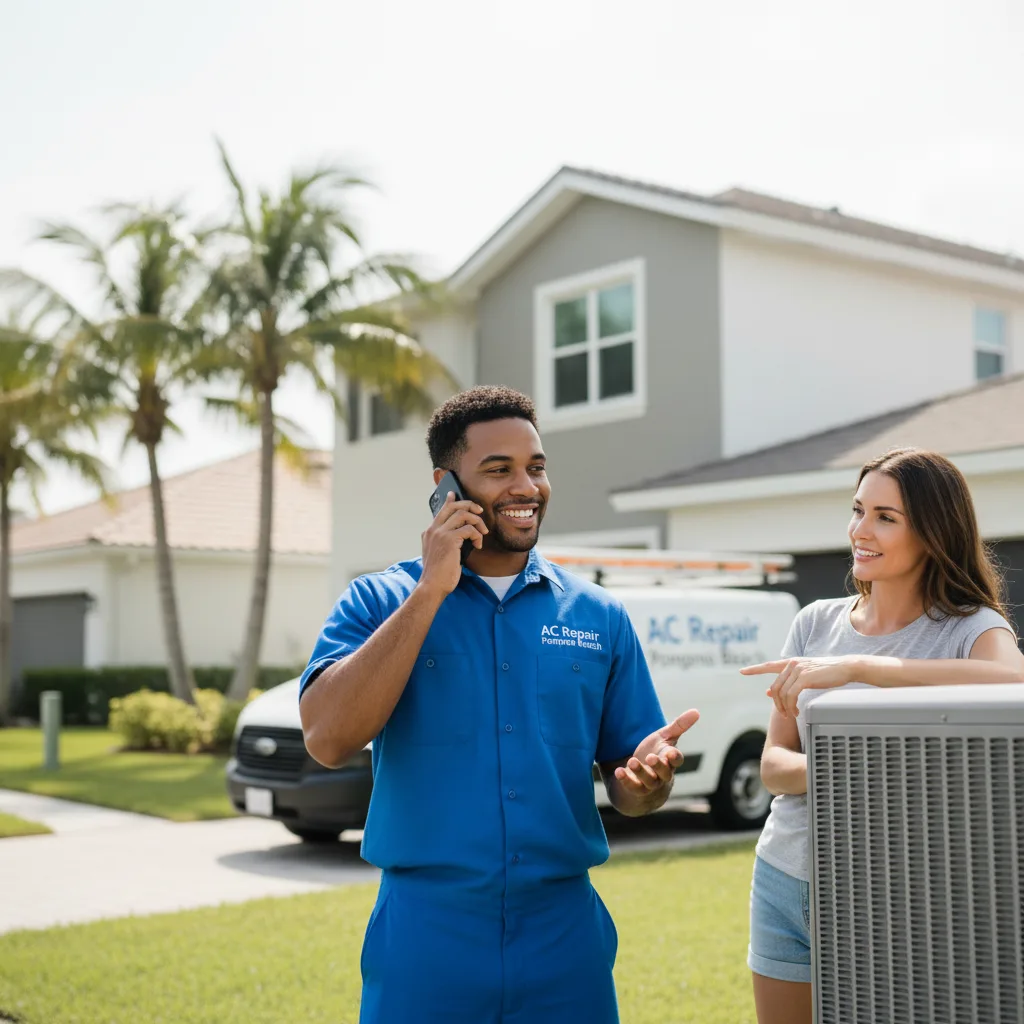 AC Repair Pompano Beach customer support in Peculiar